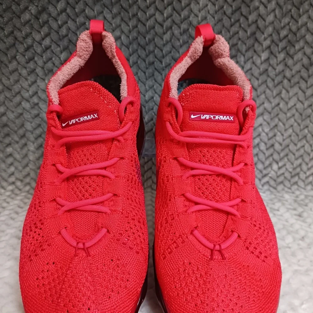 Nike Air VaporMax 2023 Flyknit Triple Red Men's Walking Running Shoes Size 11